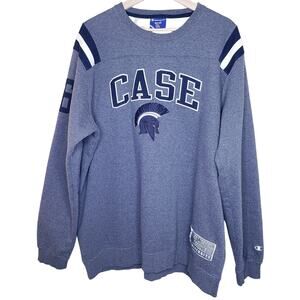 ? VTG Y2K CHAMPION CASE WESTERN RESERVE UNIVERSITY SWEATSHIRT Men's XXL